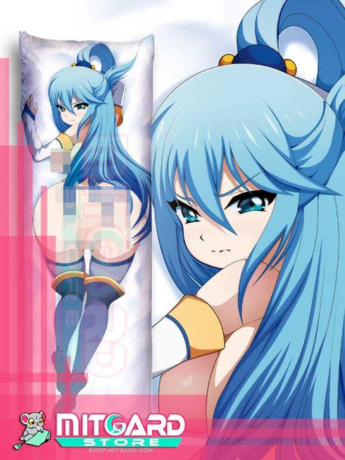 KONOSUBA God Aqua Body pillow case Dakimakura - 6